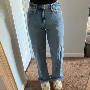 Hollister Light Blue Boyfriend Jeans